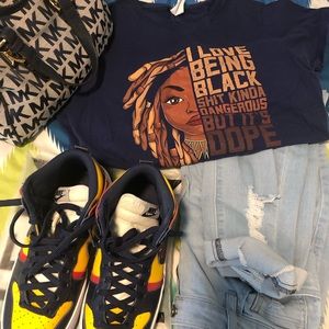 I love being black tee